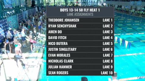 ISCA Elite - Boy's 13-14 50 Butterfly