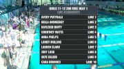 ISCA Elite - Girl's 11-12 200 Freestyle