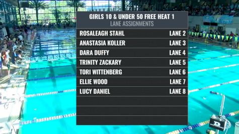 ISCA Elite - Girl's & Boy's 10&U 50 Freestyle Finals
