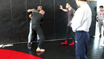 Frank Chamizo Working With Frankie Edgar