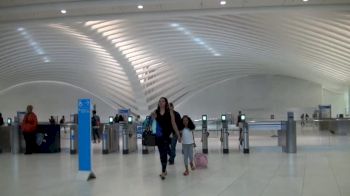 Kendall And The Crew Walking Through The Oculus