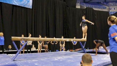 Amelia Hundley Nails Beam Set (Florida) - 2017 NCAA Championships Training