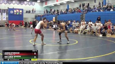 182 lbs Semis (4 Team) - Matthew Rogers, West Forsyth vs Jaxon Ethridge, Social Circle