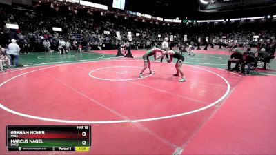 154 lbs Quarterfinal - Graham Moyer, PROA vs Marcus Nagel, DWC3