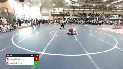 220 lbs Consi Of 8 #1 - Andrew Alchihed, Cranston West vs Jhonnyel Ramirez, Danbury