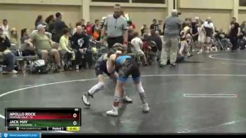 65 lbs Finals (2 Team) - Apollo Rock, Missouri Gold vs Jack May, Indiana Assassins