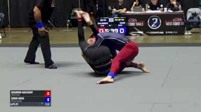 Brandon Walensky vs Chris Hans ADCC North American Trials 2017