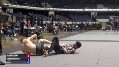 Brady Wicklund vs Patrick Donabedian ADCC North American Trials 2017