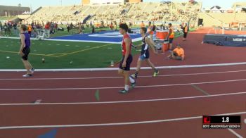 Boy's 4x400m Relay Seeded, Heat 3