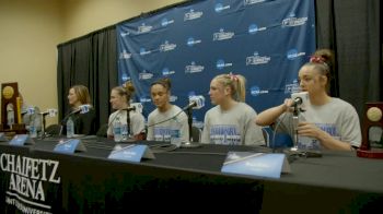 Oklahoma Gymnasts Press Conference - 2017 NCAA Championships Super Six