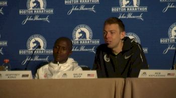 Galen Rupp reflects on runner up Boston finish