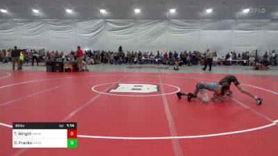 85 lbs Round Of 16 - Tristan Wright, Mount Holly Springs vs Cole Franks, Hanover