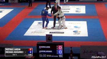 Mathias jardin vs Michael Musumeci 2017 World Pro