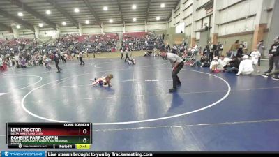 53 lbs Cons. Round 4 - Levi Proctor, Delta Wrestling Club vs Boheme Parr-Coffin, Inland Northwest Wrestling Training Center