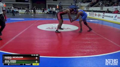 1A-4A 285 Champ. Round 1 - Sean Green, Houston Academy vs Markel Nicholson, T. R. Miller