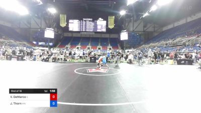 88 lbs Rnd Of 16 - Vincent DeMarco, Illinois vs Jackson Thorn, Minnesota