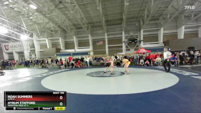 157 V Cons. Round 3 - Hyrum Stafford, Mountain View UT V vs Noah Summers, Alta V