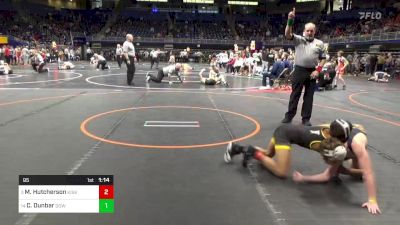 95 lbs Round Of 16 - Marco Hutcherson, Kiski Area vs Charlie Dunbar, Downingtown East