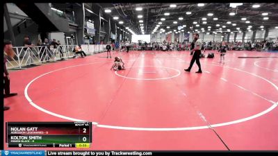 48 lbs Rd# 6- 9:00am Saturday Final Pool - Nolan Gatt, Agression Legionaries vs Kolton Smith, Minion Black