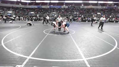 218 lbs Quarterfinal - Kavik Skonberg, Kodiak Wrestling vs Carson Martin, Paola Wrestling Club