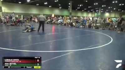 145 lbs Round 2 (16 Team) - Loralei Smith, Charlie`s Angels-WV vs Mya Bethel, SOWA