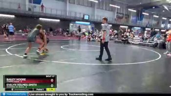 130 lbs Round 6 (10 Team) - Bailey Moore, Strong House vs Evelyn Holmes-Smith, Assassins WC Black