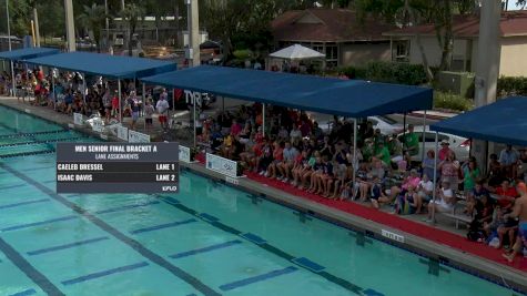 JAX 50 - Senior Men Round 1, Caeleb Dressel vs. Isaac Davis