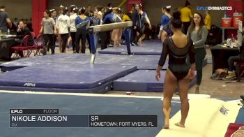 Nikole Addison - Floor, DU - Denver Winterfest Classic (NCAA)