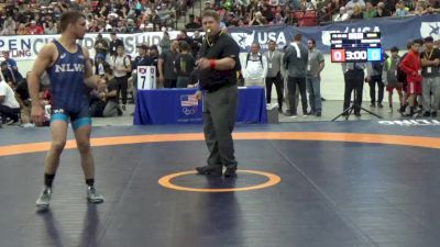 65 Semifinal - Jordan Oliver, Sunkist Kids Wrestling Club vs Zain Retherford, Nittany Lion Wrestling Club