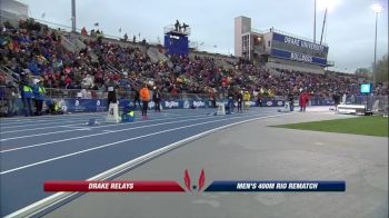 Pro Men's 400m, Final - LaShawn Merritt over a deep field