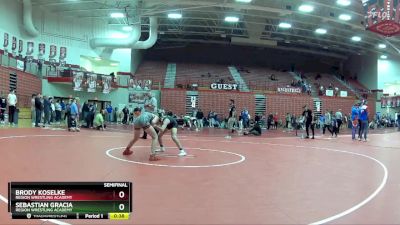 100 lbs Semifinal - Sebastian Gracia, Region Wrestling Academy vs Brody Koselke, Region Wrestling Academy