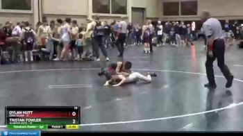 75 lbs Finals (2 Team) - Tristan Fowler, Alabama Elite vs Dylan Hutt, Iowa Silver