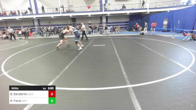 165 lbs Round Of 64 - Bryce Sanderlin, Davidson vs Aidan Faria, Kent State