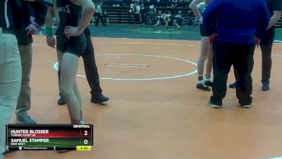 3 - 113 lbs Semifinal - Samuel Stamper, New Kent vs Hunter Blosser, Turner Ashby HS