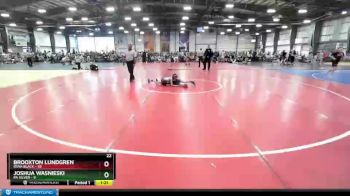 100 lbs Rd# 7- 10:45am Saturday Final Pool - Jaimon Mogard, Iowa Black vs Benjamin Murphy, PA Silver
