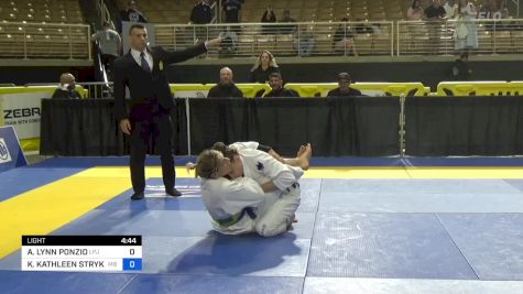 AMBER LYNN PONZIO vs KRISTA KATHLEEN STRYKER 2024 Pan Jiu Jitsu IBJJF Championship