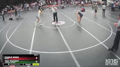 1A/2A 120 Quarterfinal - Charlie Spires, Pelion vs Troy Rauchut, Academic Magnet