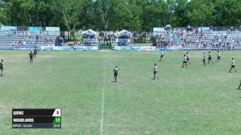 Woodlands' Kiearn Farmer With A Dummy Pass