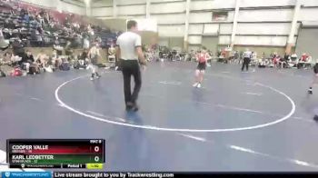 106 lbs Round 1 (4 Team) - Karl Ledbetter, Utah Black vs Cooper Valle, Oregon