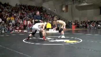 140lbs Steve Monk Wausau West- vs. Kevin Timothy Brandon-