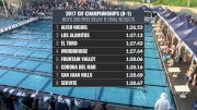 CIF-SS Div. 1 Boys 200 Free Relay A-Final