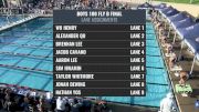 CIF-SS Div. 1 Boys 100 Fly B-Final