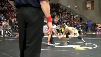 112lbs Ryan Renkey Brandon- vs. Joey Marsh Wausau West-