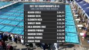 CIF-SS Div. 4 Girls 200 Freestyle A-Final