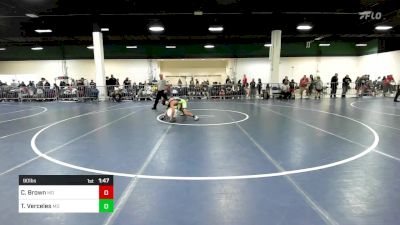 90 lbs Round Of 16 - Corey Brown, MD vs Tyler Verceles, MD