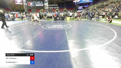 160 lbs Cons 16 #2 - Marcus Espinoza-Owens, Utah vs Boeden Greenley, North Dakota