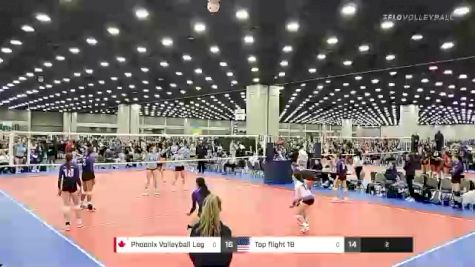 Phoenix Volleyball Legacy vs Top flight 18 - 2022 JVA World Challenge presented by Nike - Expo Only