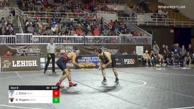 184 lbs Prelims - John Stout, Penn vs Bryce Rogers, Brown