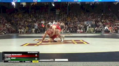 184 lbs Quarterfinal - Mason Reinhardt, Wisconsin vs Taylor Venz, Nebraska