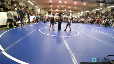 67 lbs Semifinal - Riley Morris, Broken Arrow Wrestling Club vs Sam Olson, Verdigris Youth Wrestling